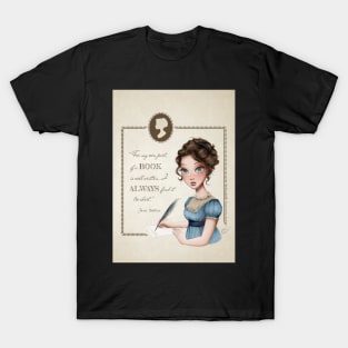 Jane Austen Portrait T-Shirt